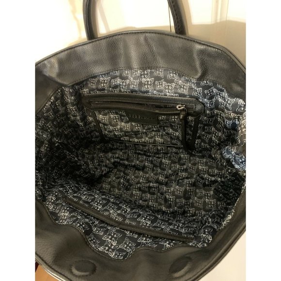 BCBGeneration beatutiful - Medium bag black White Messenger Striped Strap - Picture 6 of 11